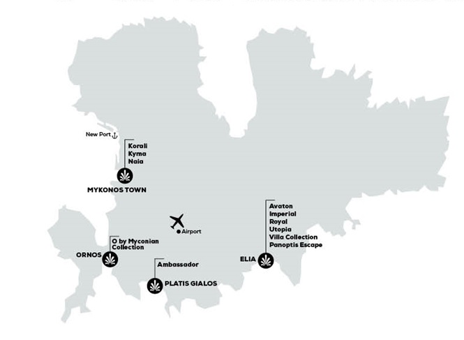 Map of Myconian Collection